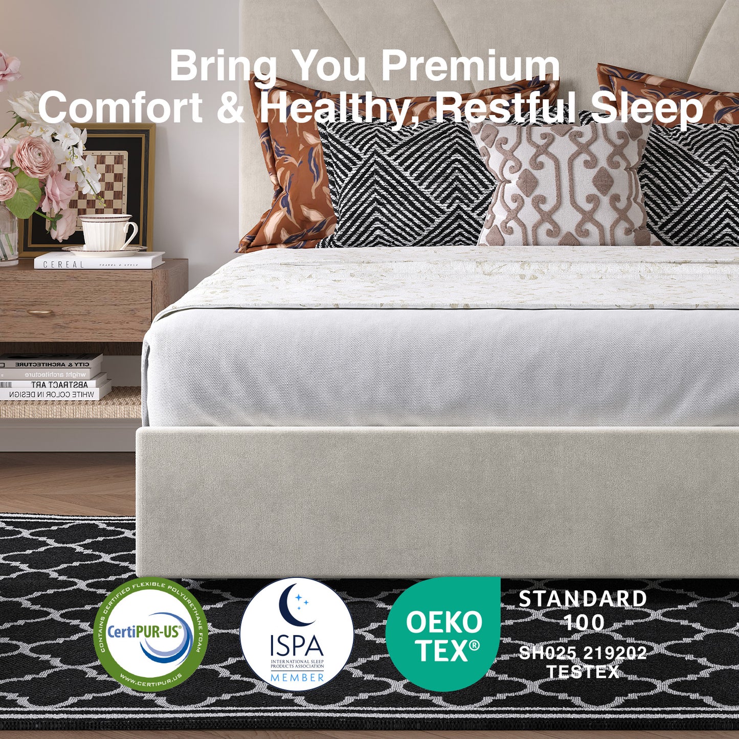 F12016 Novilla Bed Frame with Drawers