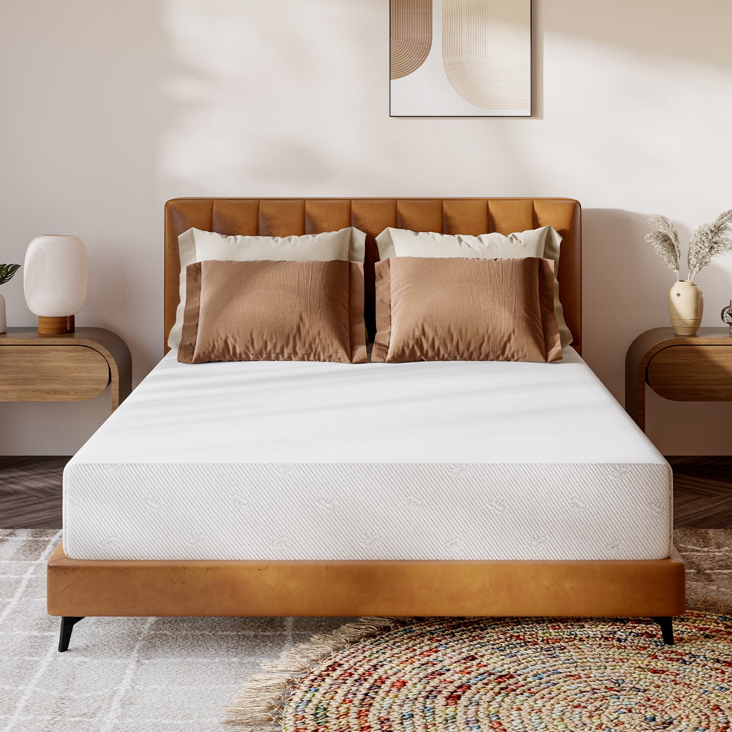 SweetNight 5 6 8 10 12 14 Inch Gel Memory Foam Mattress for Cooling Night Sleep, Pressure Relief
