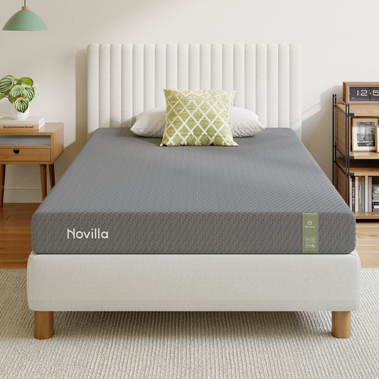 1912 Novilla Mattress, Cooling Memory Foam Mattress with Enhanced Airflow