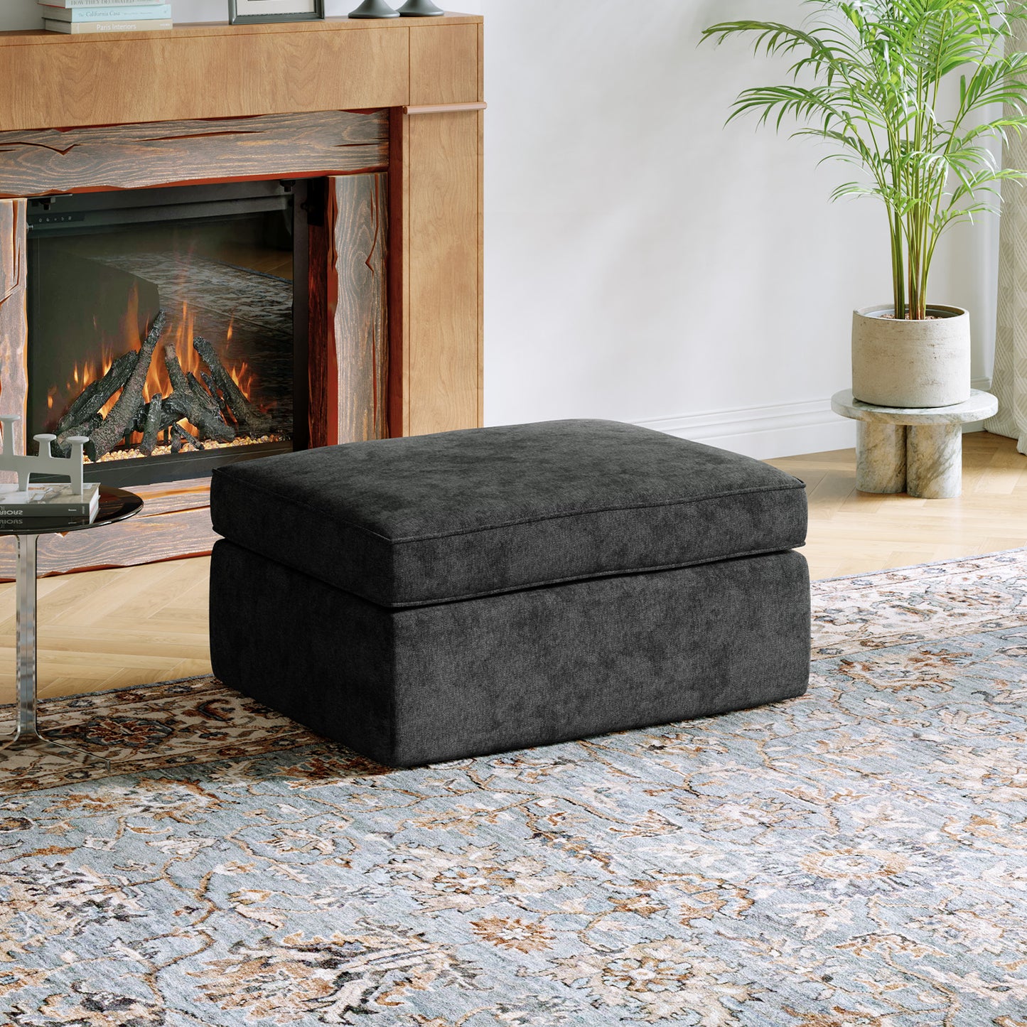 65007 Novilla 108" Modular Sectional Sofa, Modular Sectional Couches for Living Room Bedroom, Chenille Removable Cover Cloud Couch Sectional with Smarts Coil® Support L-Shaped Couch