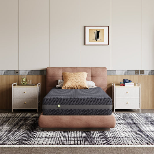 1914 Novilla Mattress, Gel Memory Foam Mattress for Body Contouring & Consistent Pressure-Relieving Support, with Green Tea-Infused Foam, Medium Firm, Mattresses in a Box