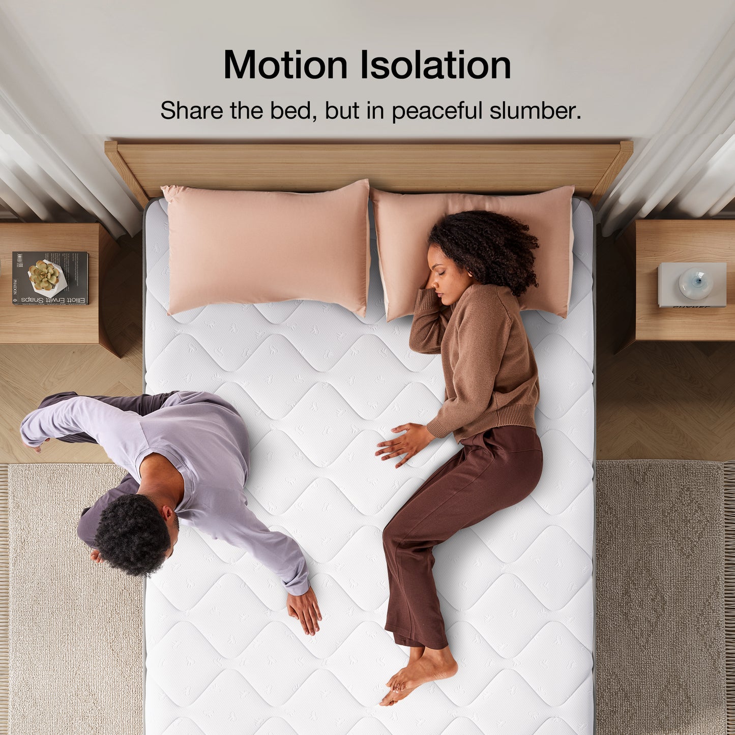 Novilla Easeon 6/8/10/12/14  Pocket Spring Hybrid Mattress