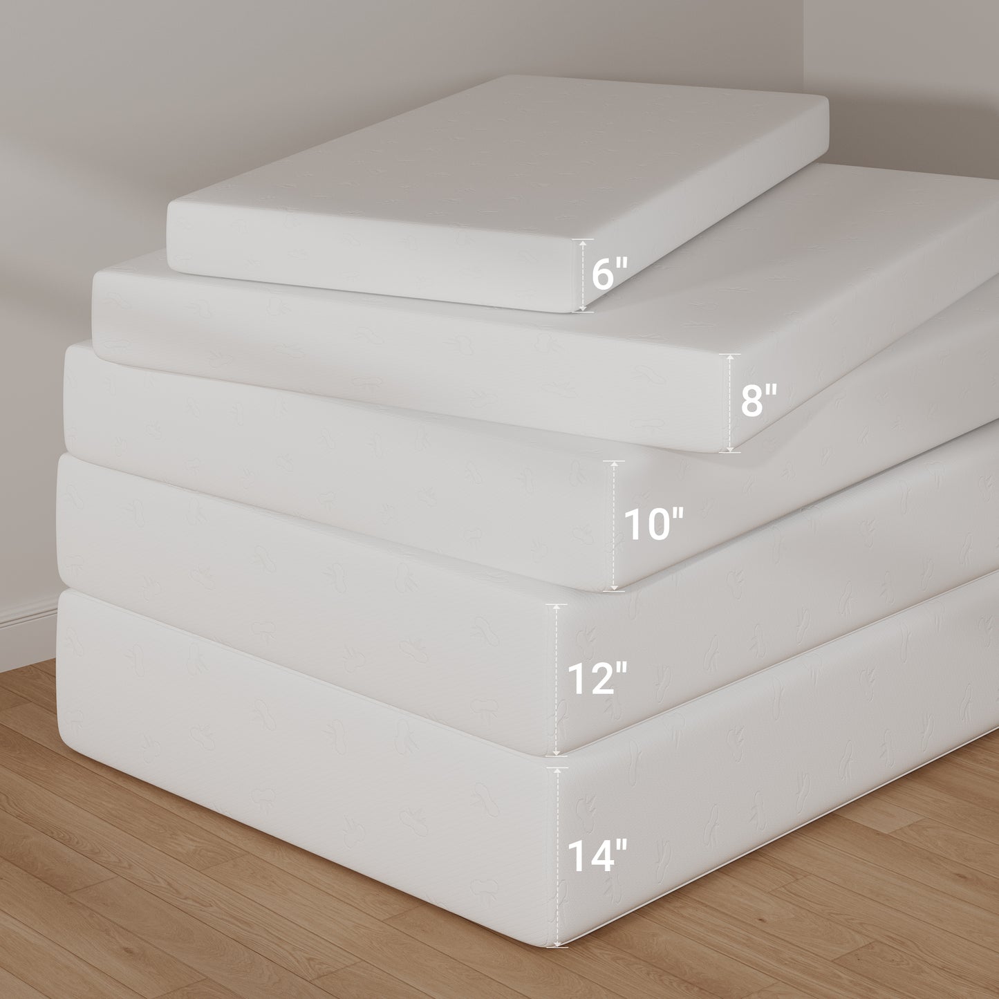 Avenco Snowflake Memory Foam Mattress