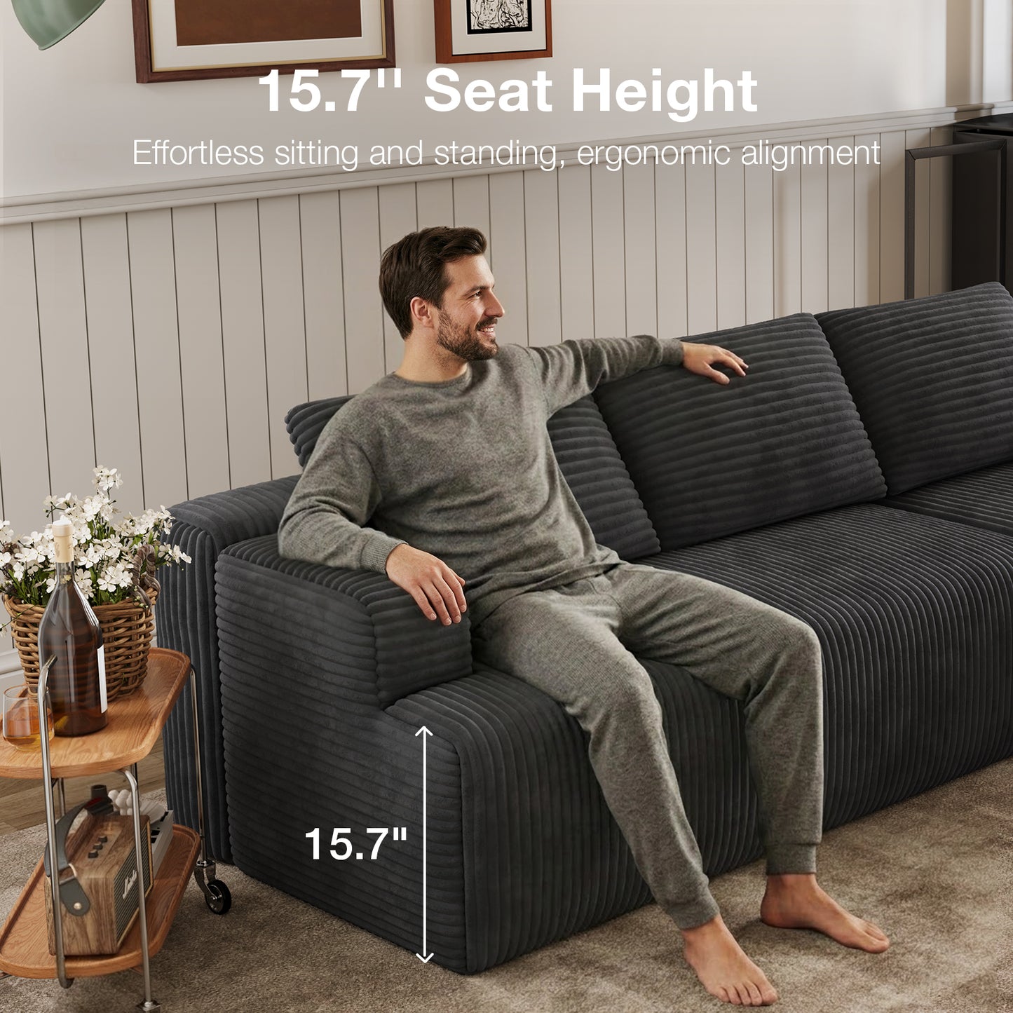 F65006 Novilla L-Shape Sectional Couches