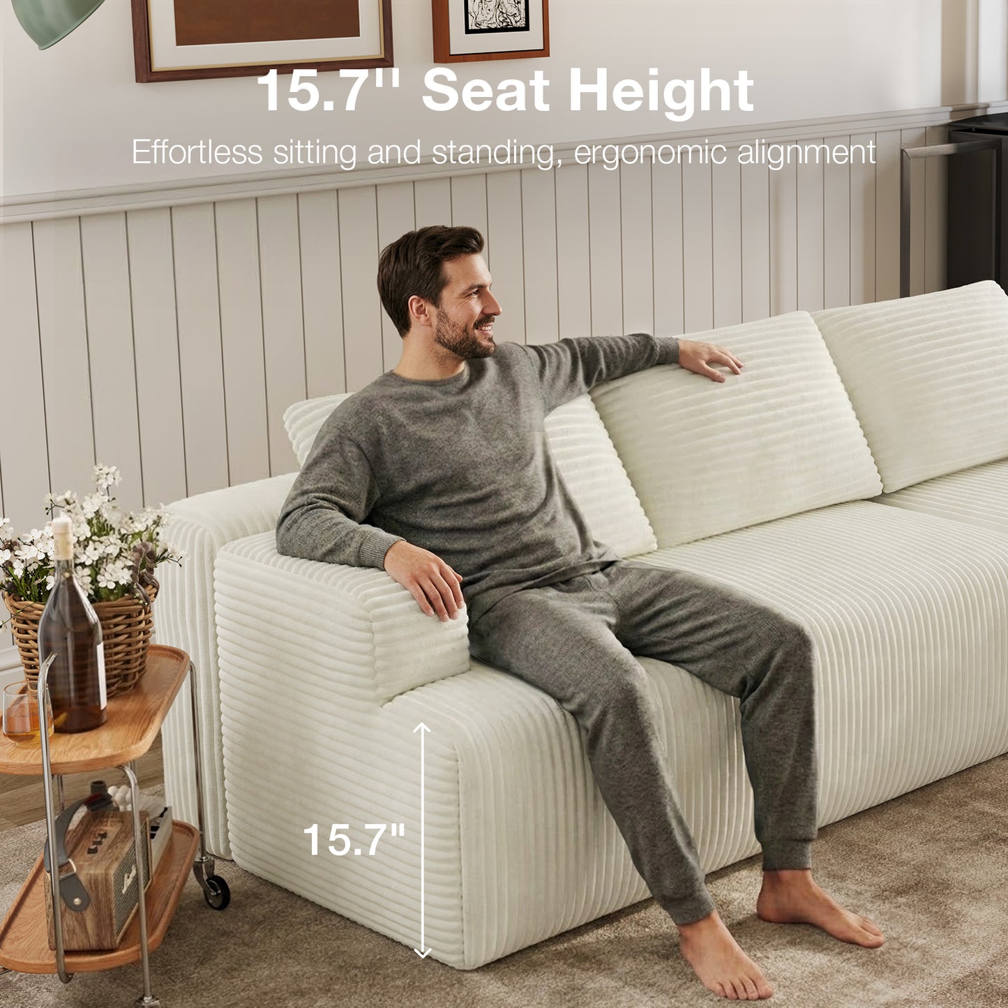 F65006 Novilla L-Shape Sectional Couches