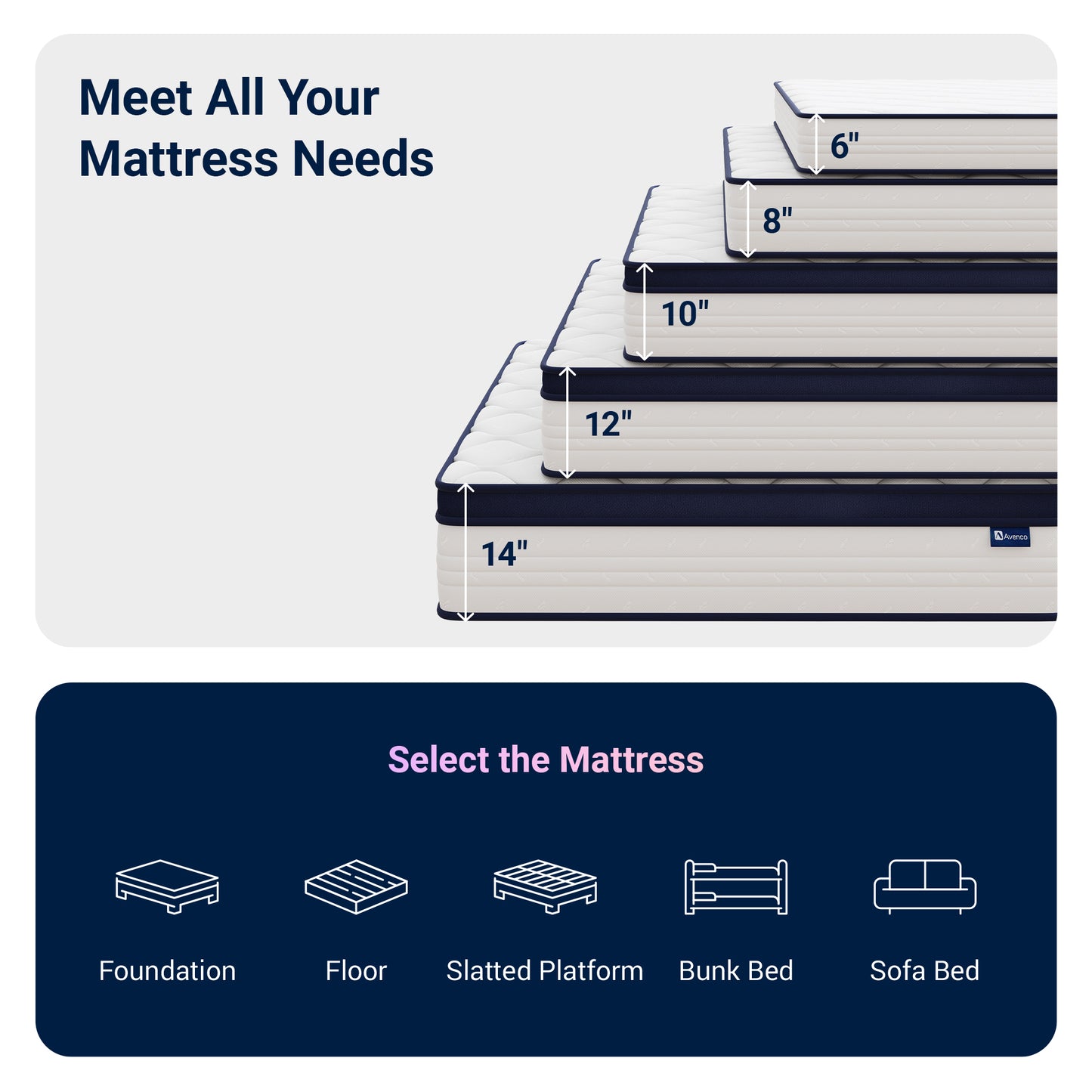2822 Breezure Hybrid Mattress