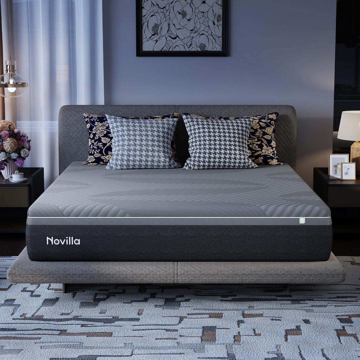 1053 Novilla AiryFlow Gel Memory Foam Mattress