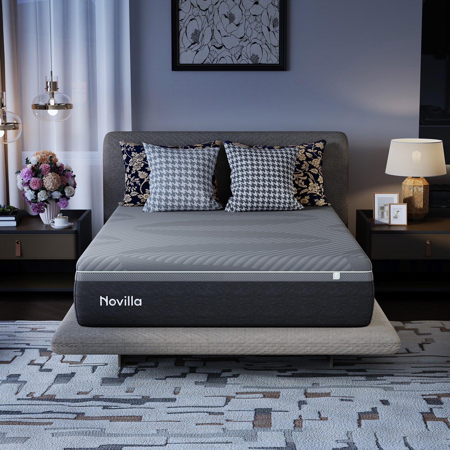 1053 Novilla AiryFlow Gel Memory Foam Mattress