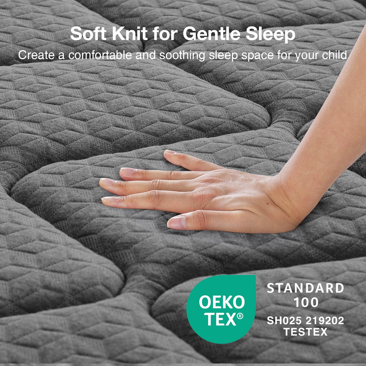 2910B Novilla Mattress, Hybrid Mattress in a Box with Bonnell Spring & Gel Memory Foam for Pain Relief & Spine Support & Cooling Night Sleep