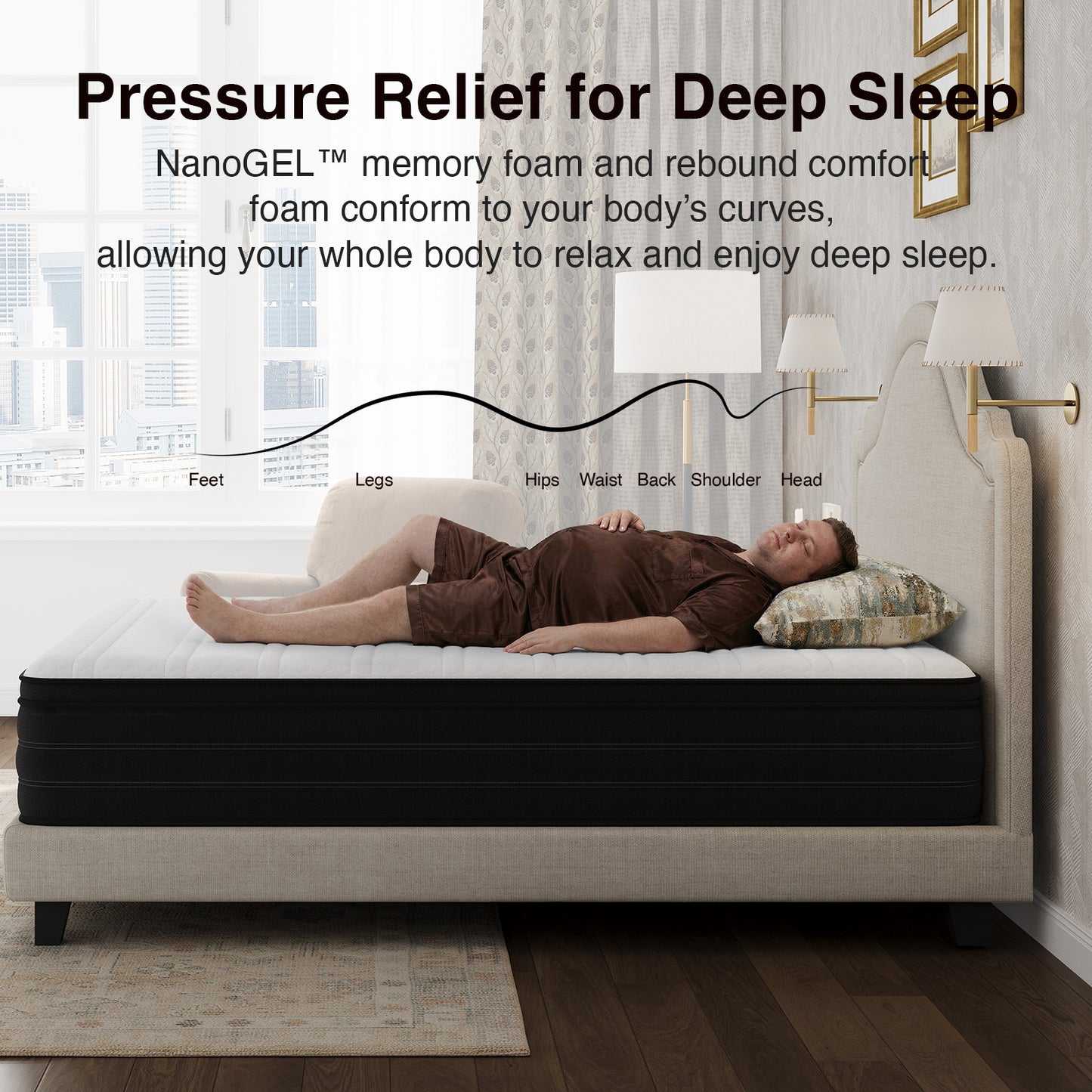Novilla Cooling Hybrid Mattress