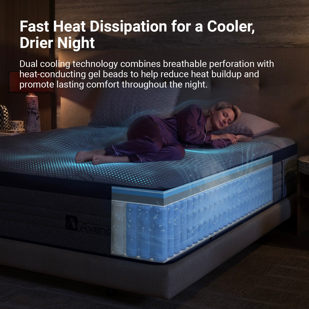 2894 Avenco Cooling Hybrid Mattress