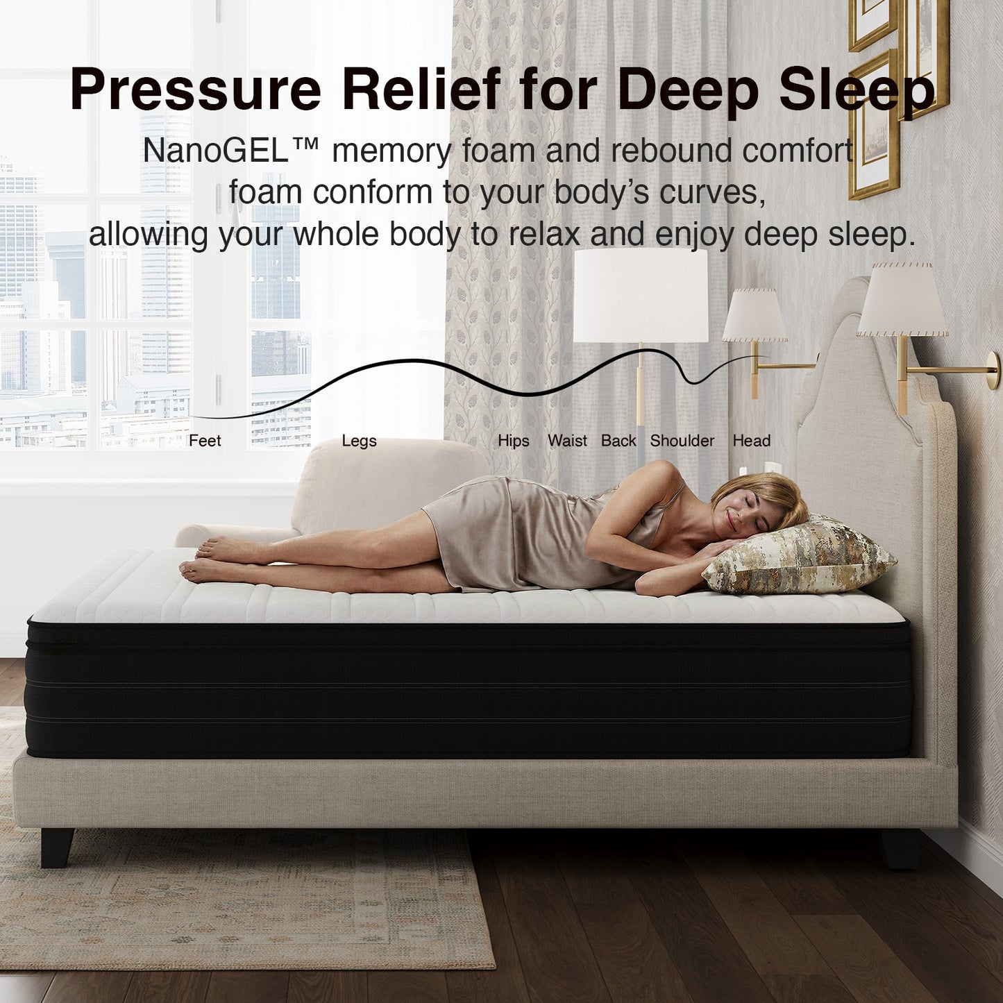 Novilla Cooling Hybrid Mattress