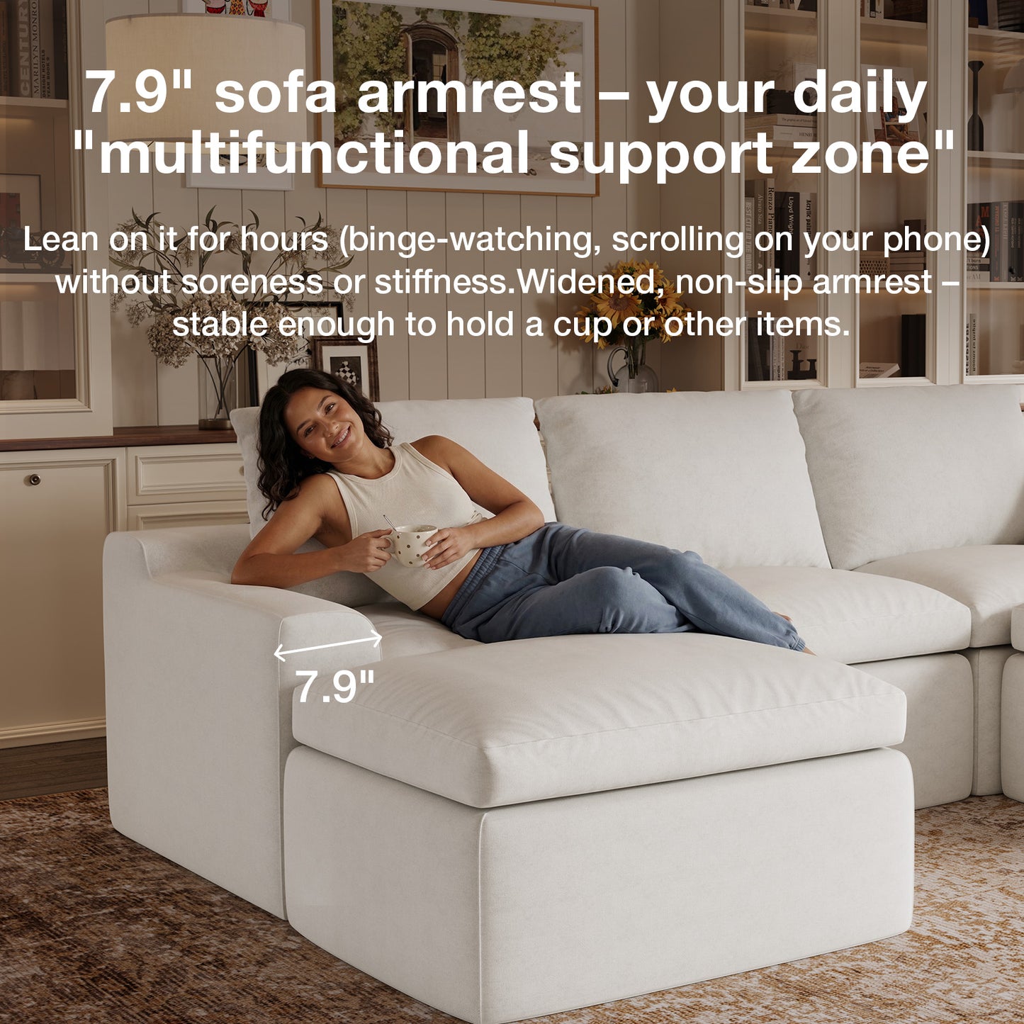 65005 Novilla Modern Sectional Sofa