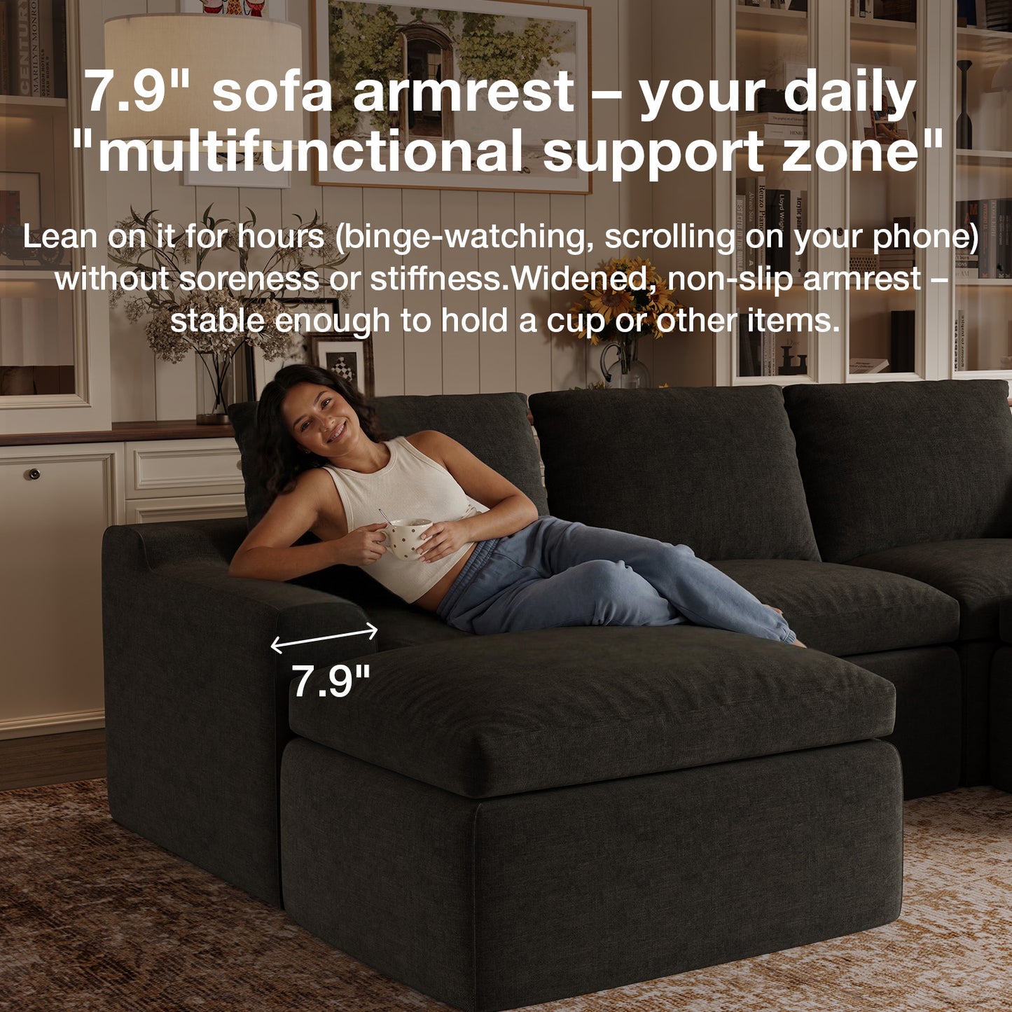65005 Novilla Modern Sectional Sofa