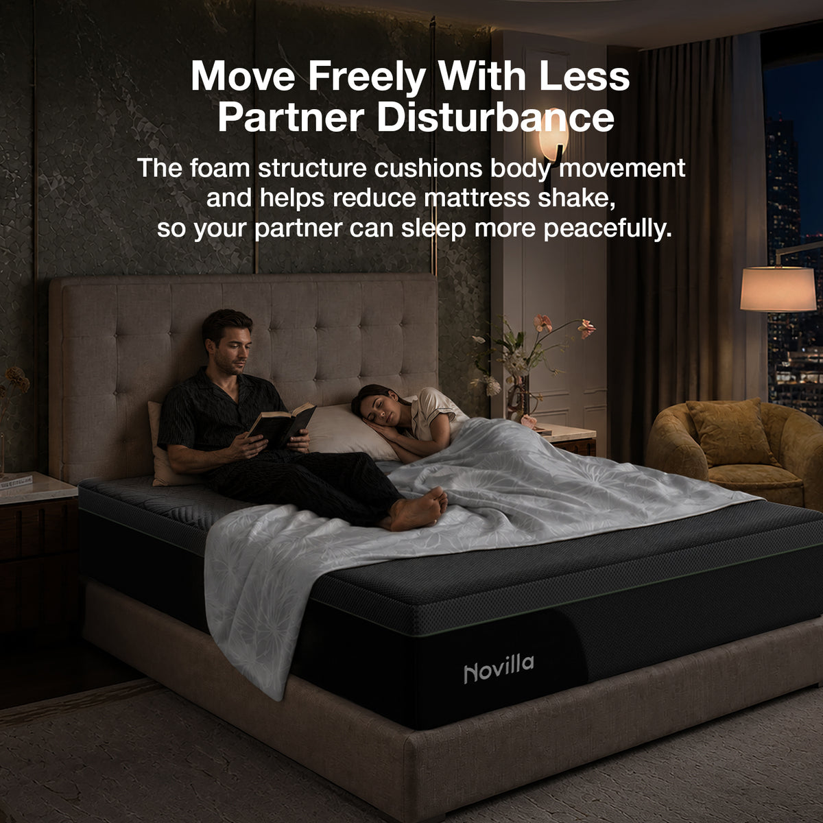 1122 Novilla AiryFlow Graphene Memory Foam Mattress