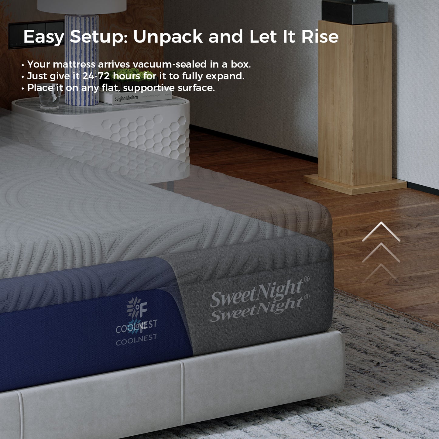 1518L Sweetnight CoolNest Memory Foam Mattress 13 inch