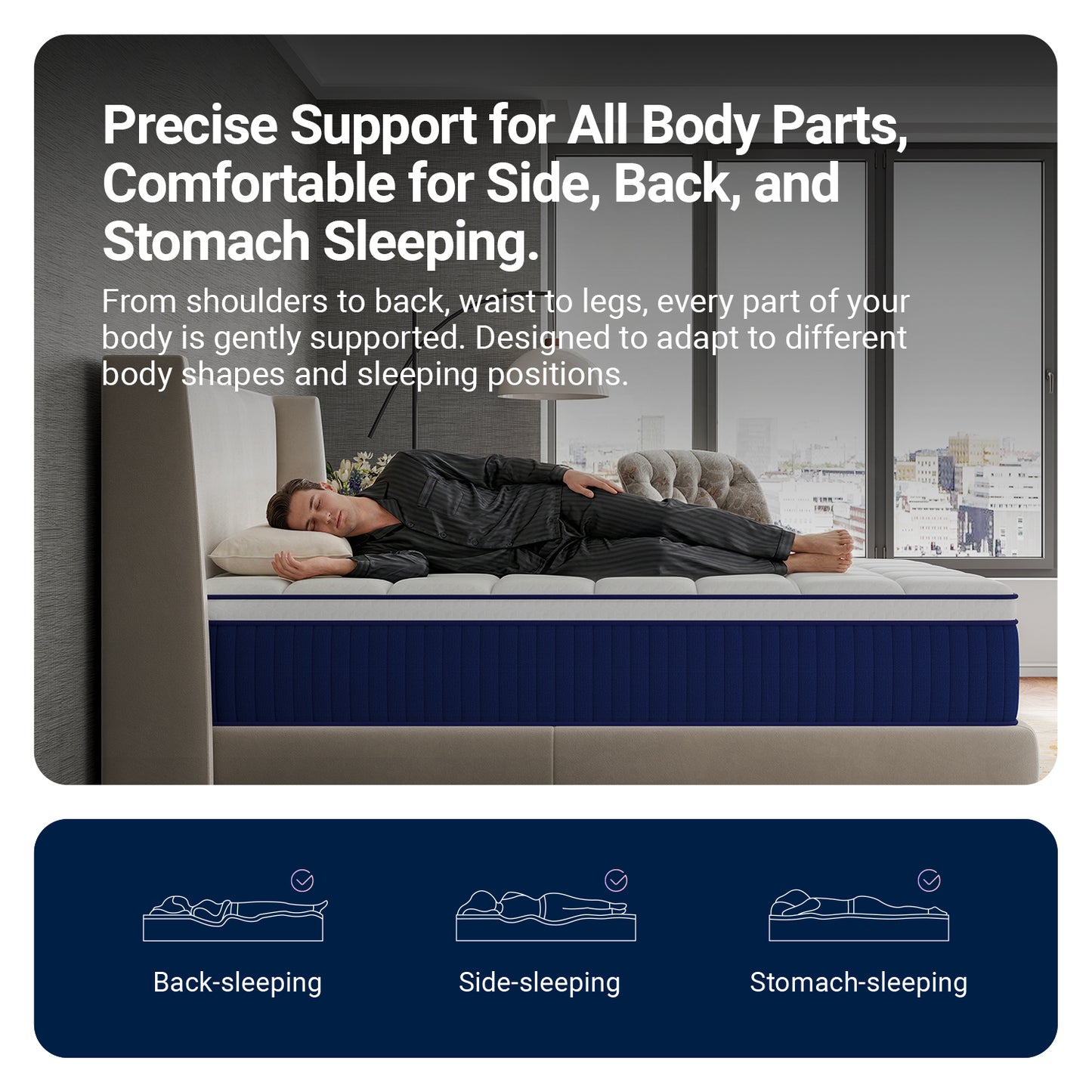 2896 Avenco Hybrid Mattress