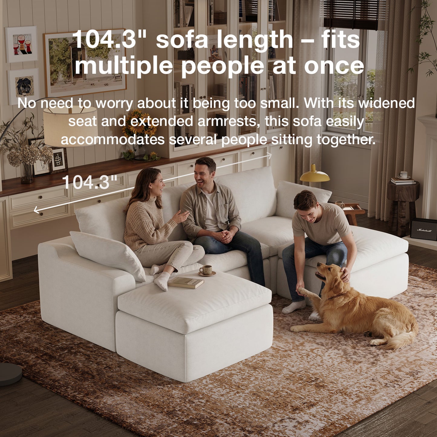 65005 Novilla Modern Sectional Sofa