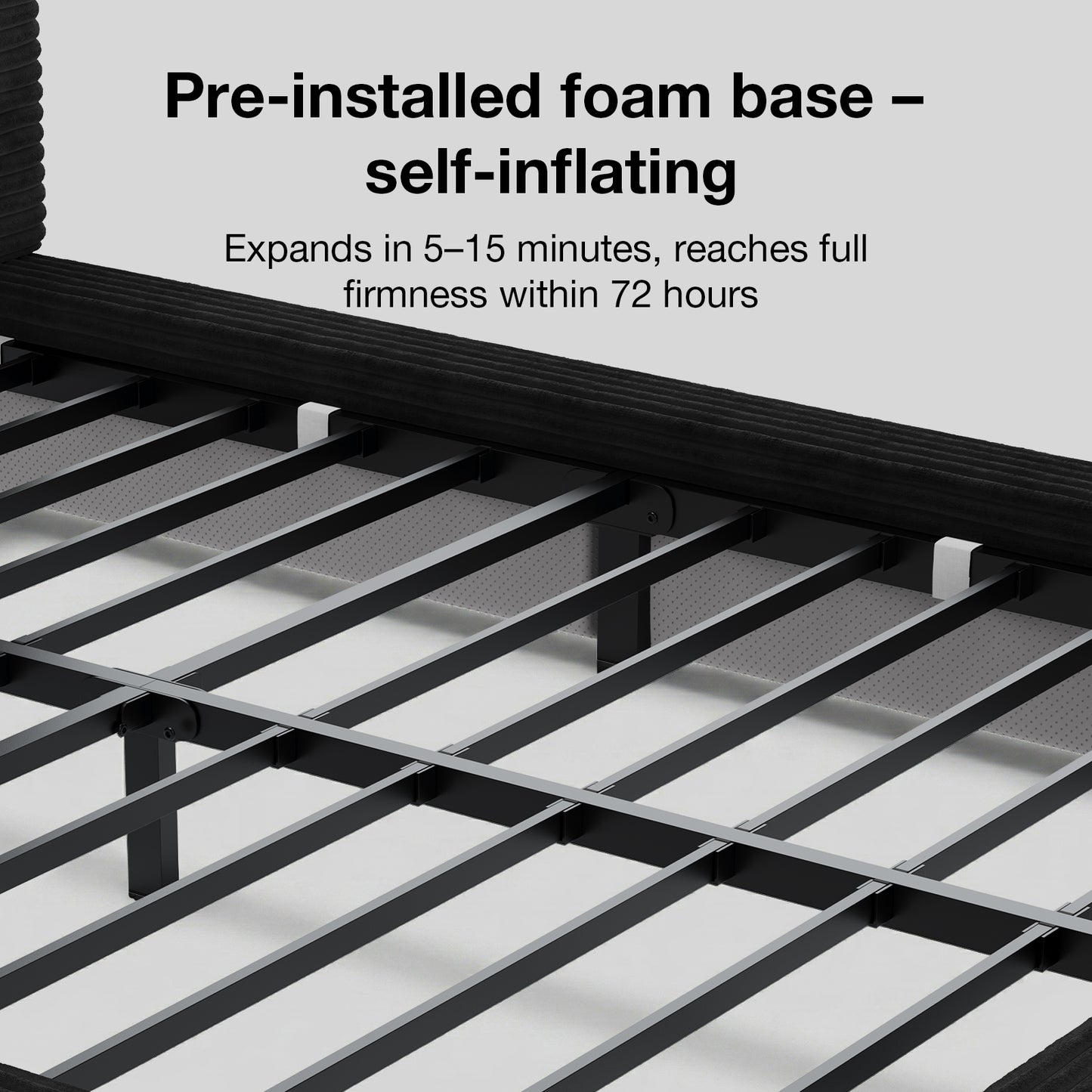 F16001 Novilla Bed Frame with Headboard