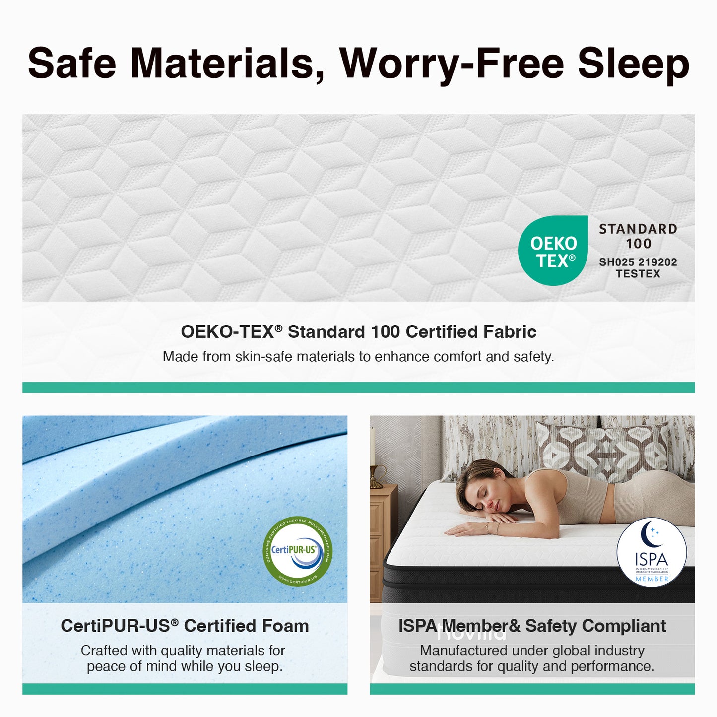 Novilla Cooling Hybrid Mattress