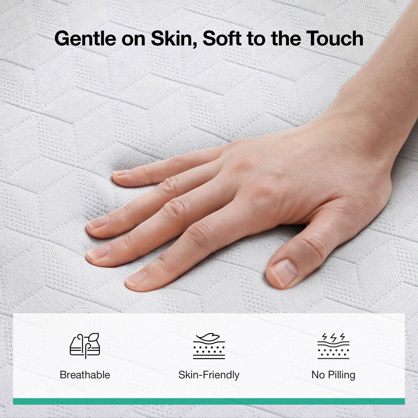 1101 Novilla Mattress, Mattress with Upgraded Dual-Support for Spinal Alignment & Pressure Relief, NanoGEL™ Memory Foam Mattresses