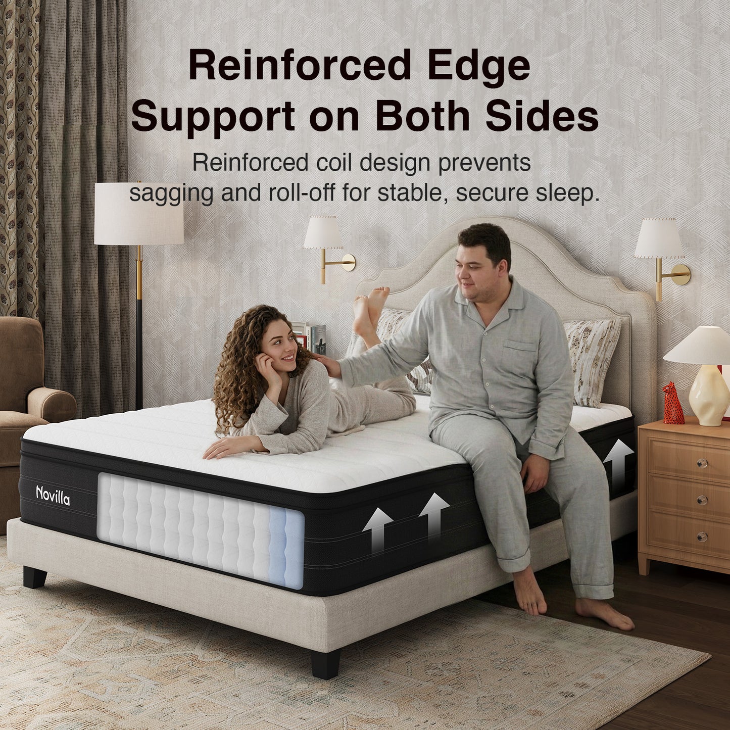 Novilla Cooling Hybrid Mattress