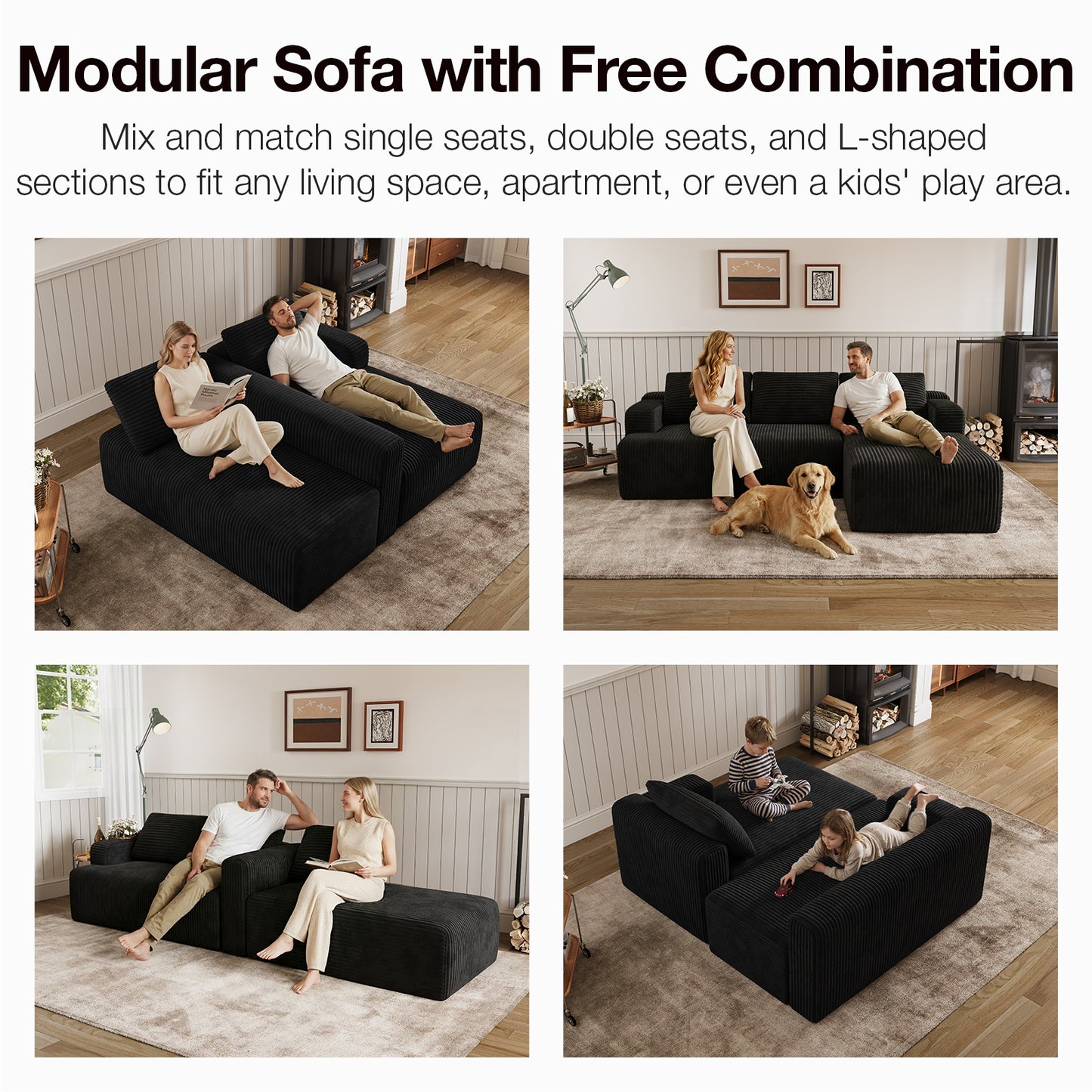 F65006 Novilla L-Shape Sectional Couches