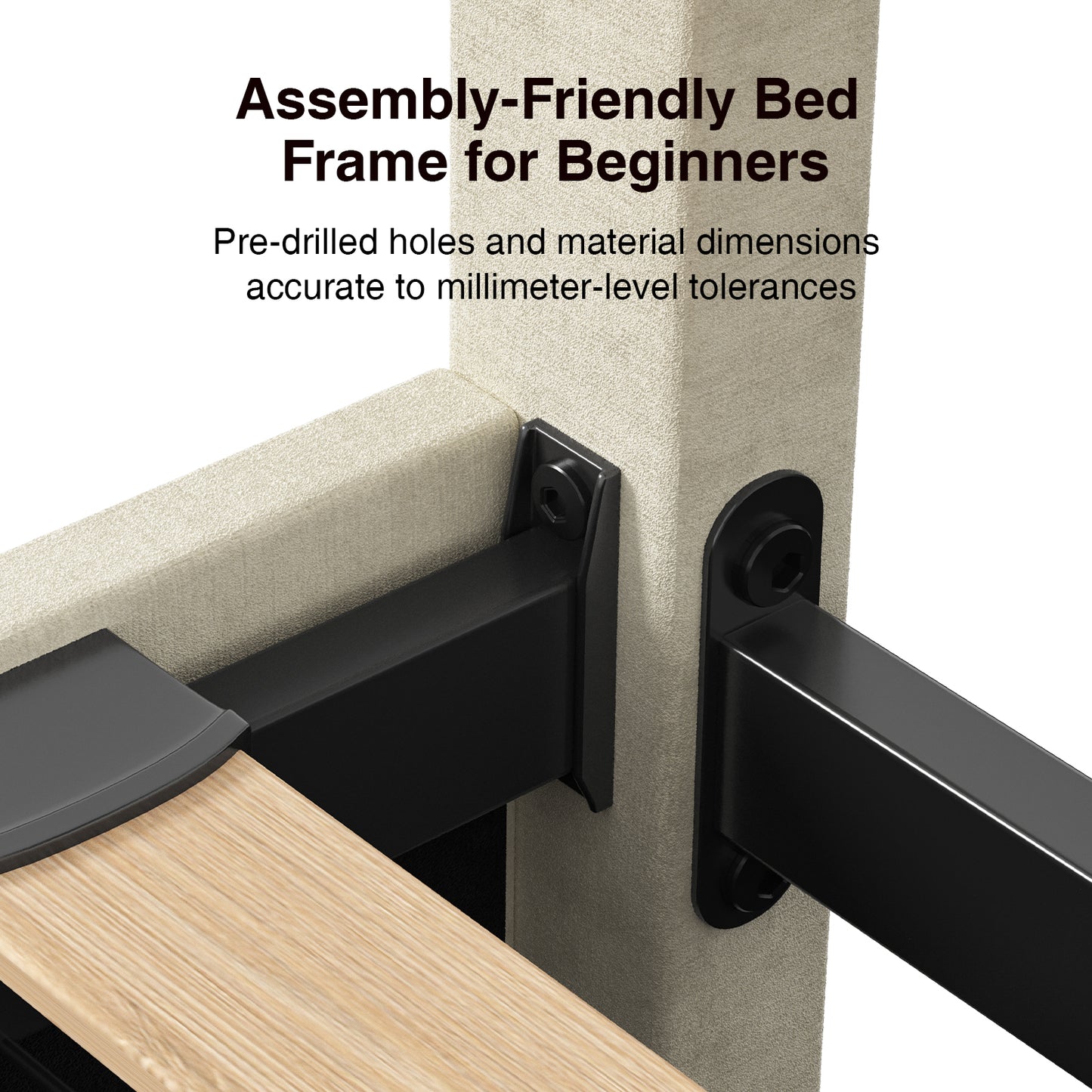 F12016 Novilla Bed Frame with Drawers