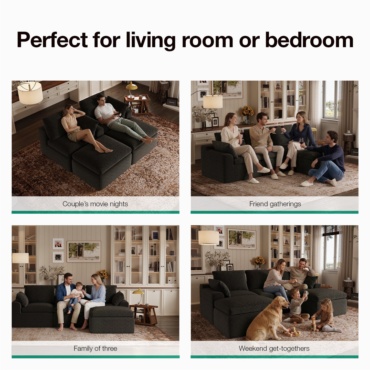 65005 Novilla Modern Sectional Sofa