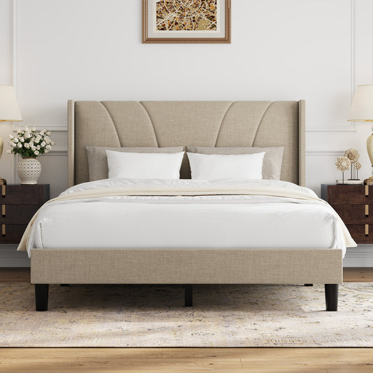 F12019 Novilla Bed Frame with Headboard