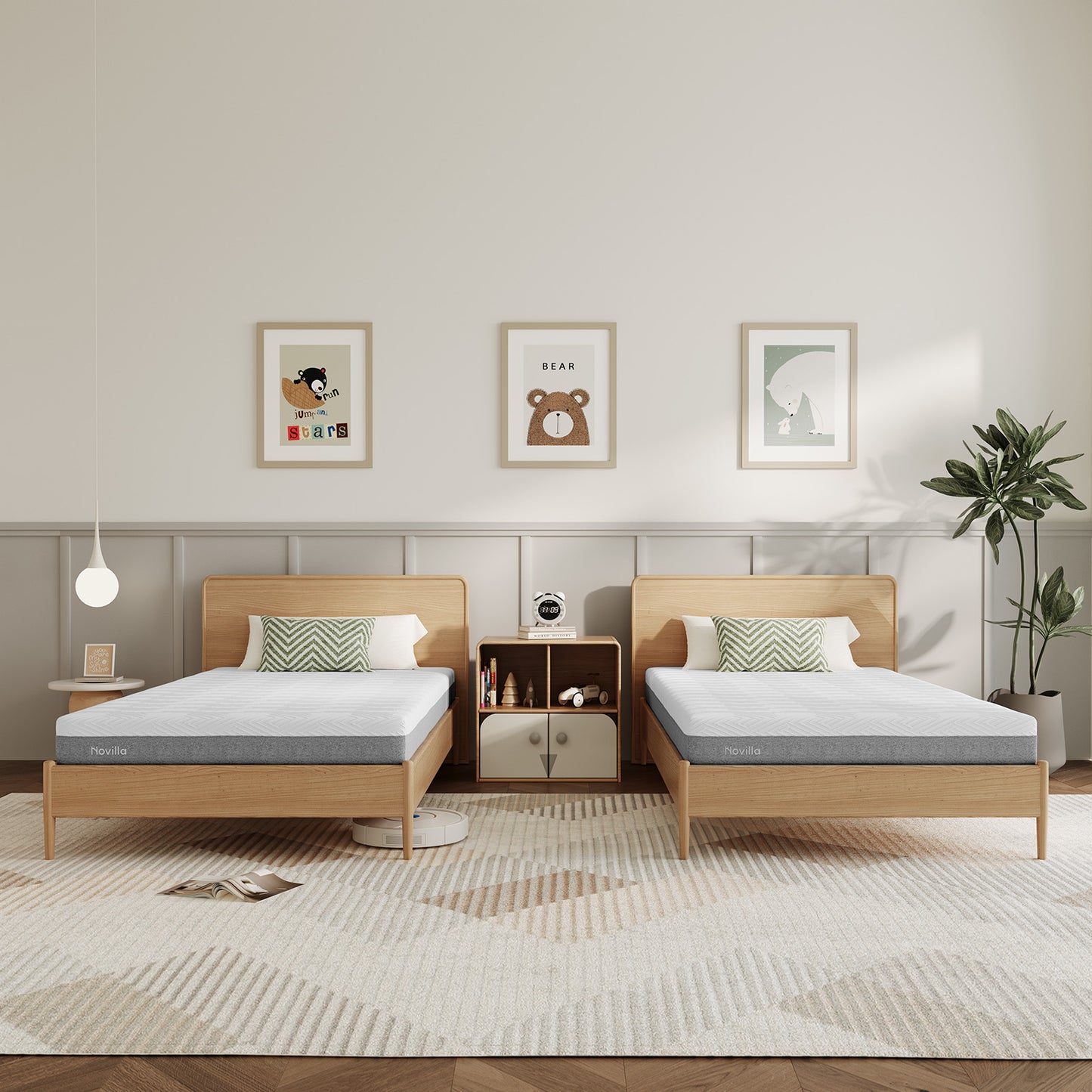 Novilla 6 inch Medium Full Memory foam Mattress in a Box