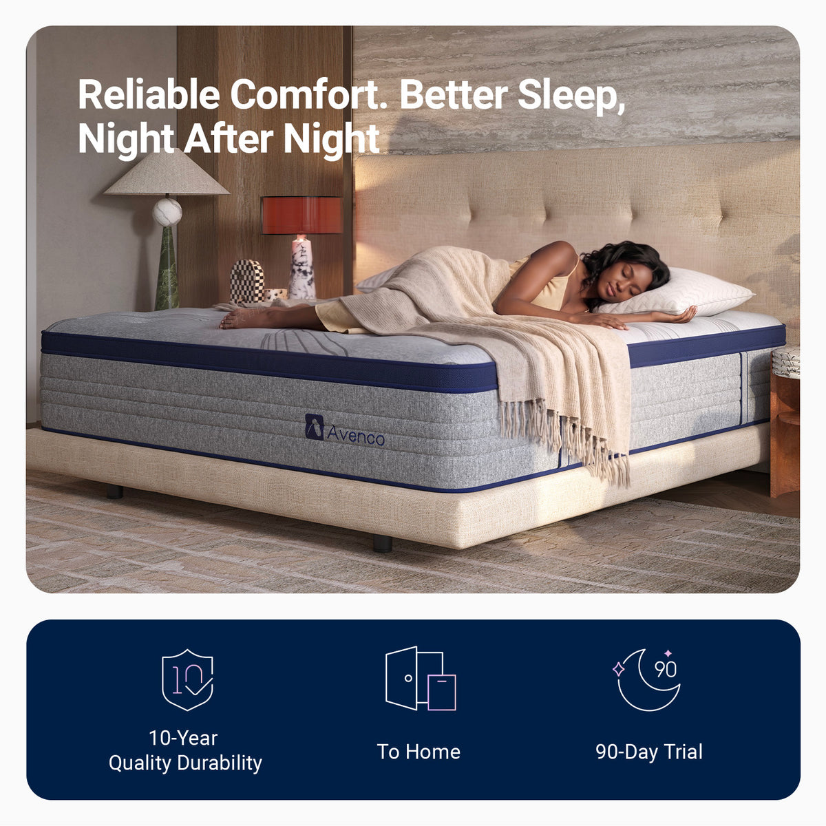 2894 Avenco Cooling Hybrid Mattress