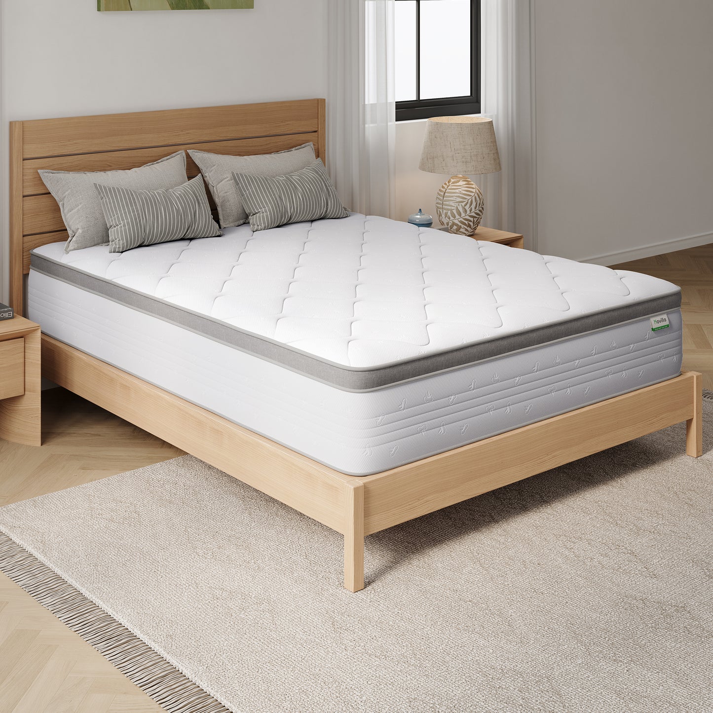 Novilla Easeon 6/8/10/12/14  Pocket Spring Hybrid Mattress