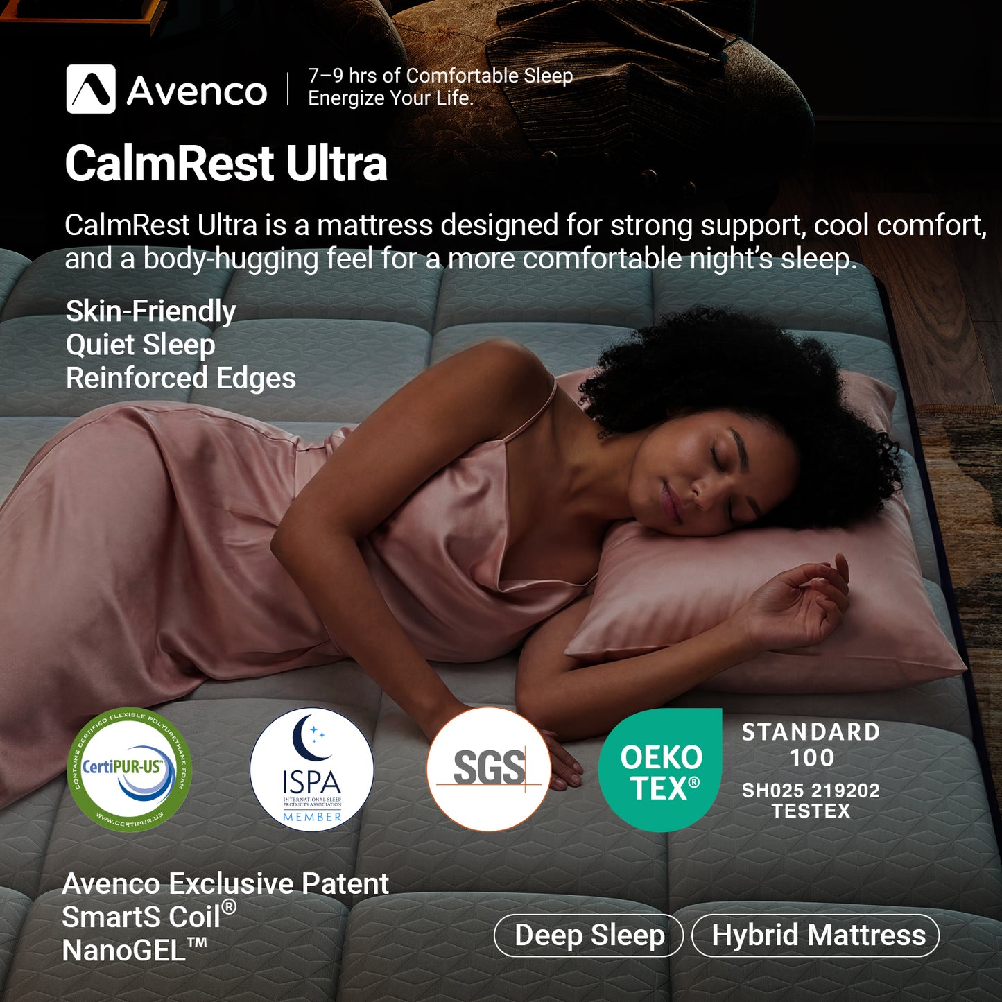2896 Avenco Hybrid Mattress