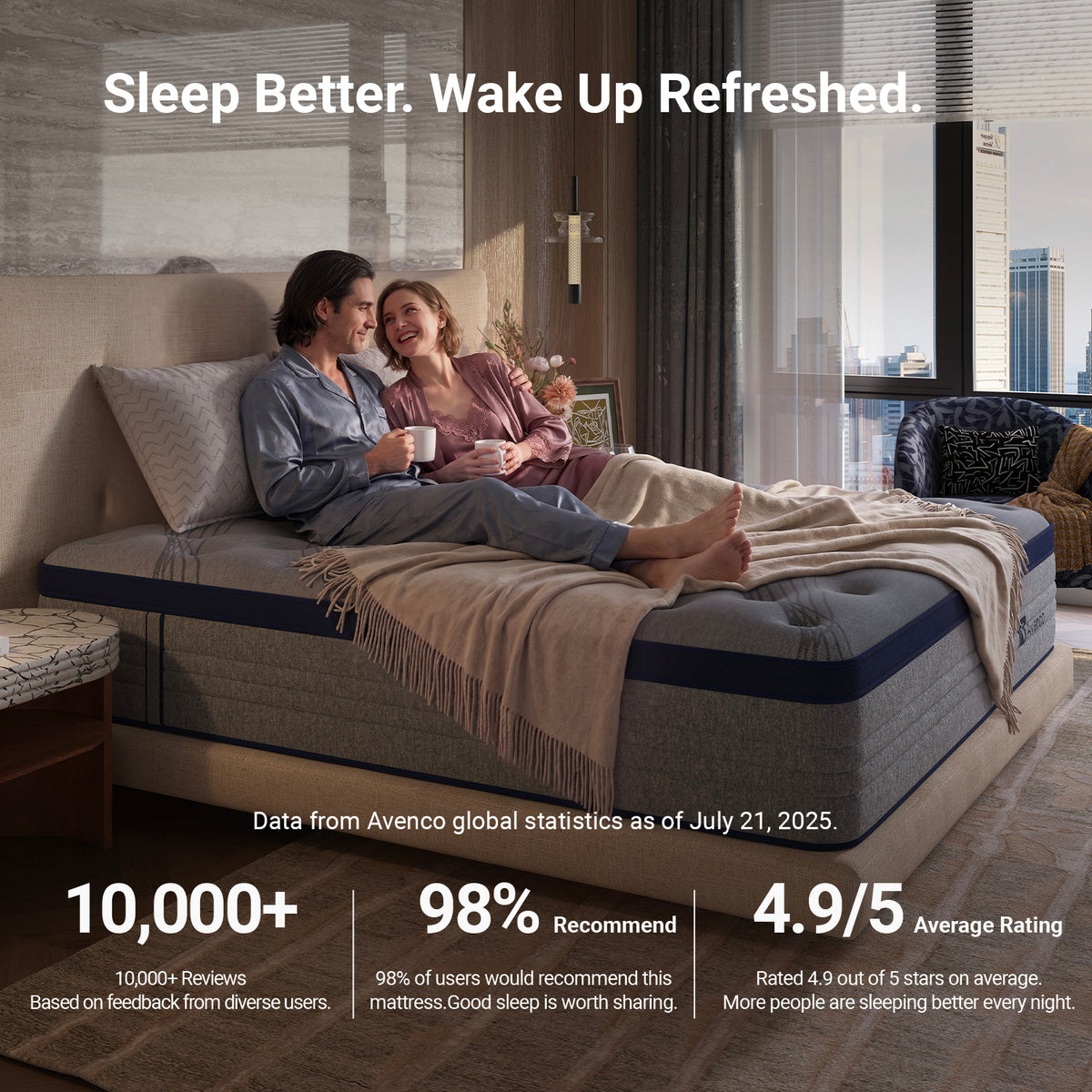 2894 Avenco Cooling Hybrid Mattress
