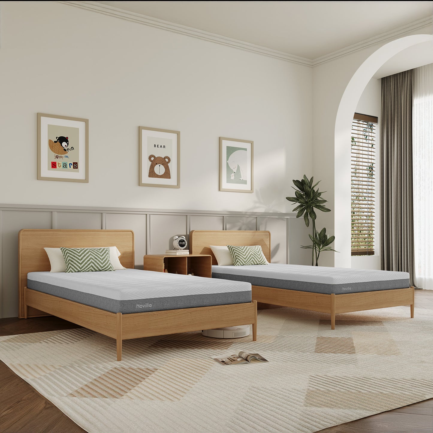 Novilla 6 inch Medium Full Memory foam Mattress in a Box