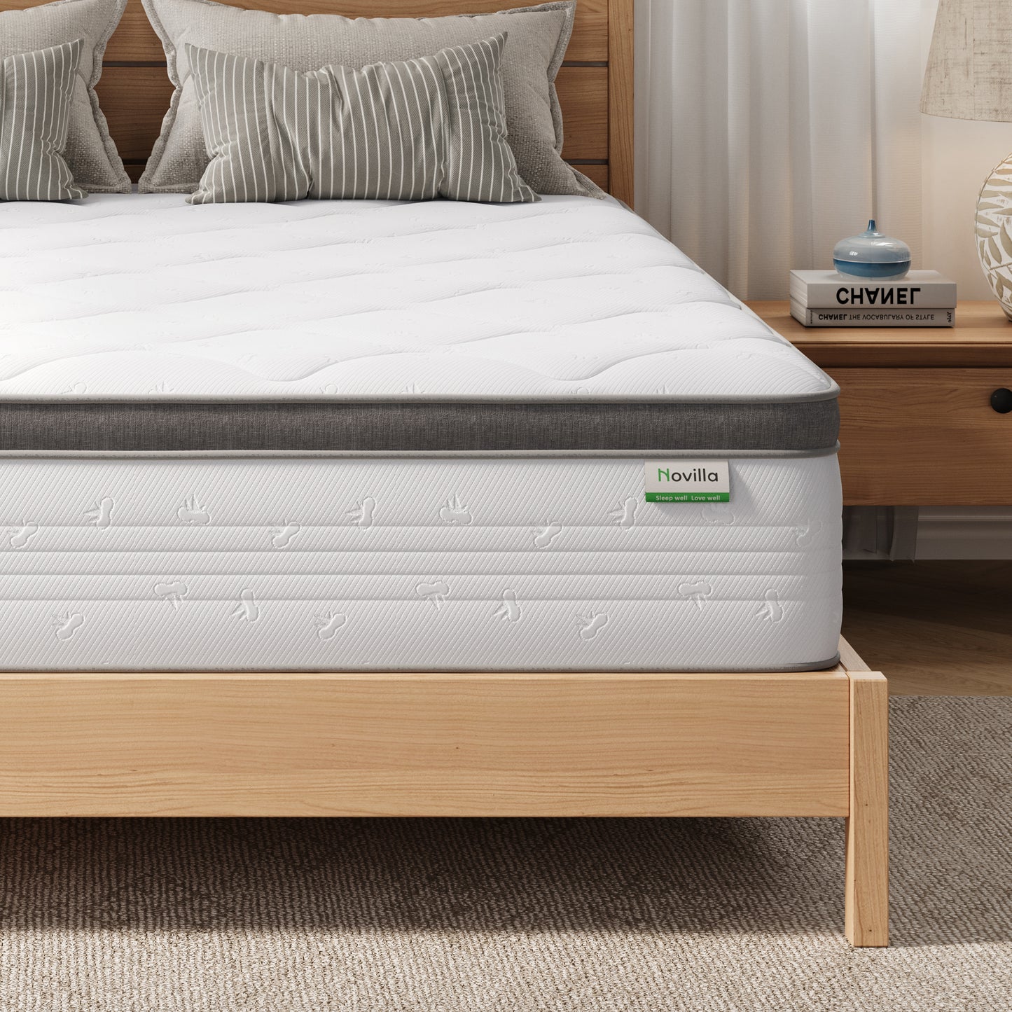 Novilla Easeon 6/8/10/12/14  Pocket Spring Hybrid Mattress