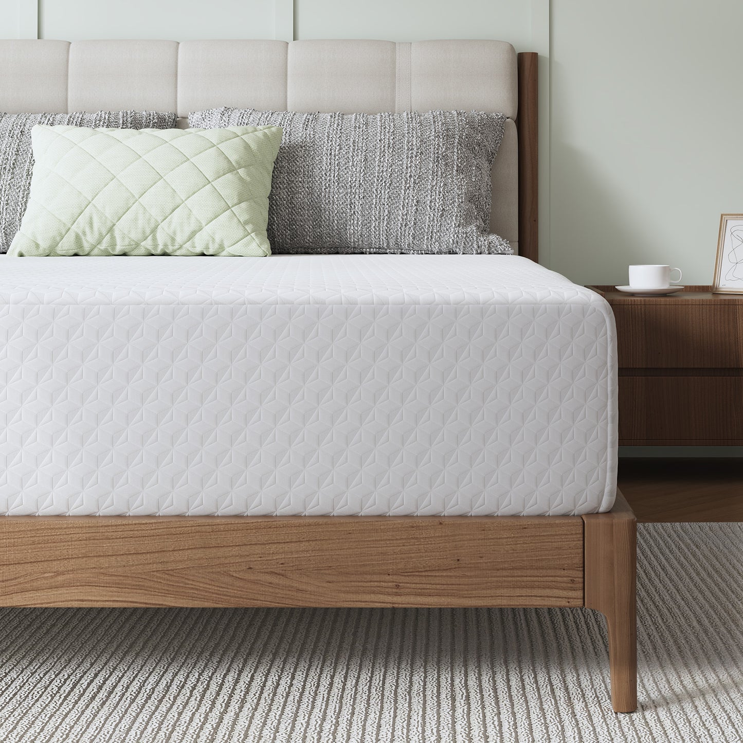 1905 Novilla Mattress, Mattresses in a Box with Cooling Memory Foam & Reinforced Support Foam for Back Pain Relief & Refreshed Sleep with Motion Isolation Meduim Firm Feel