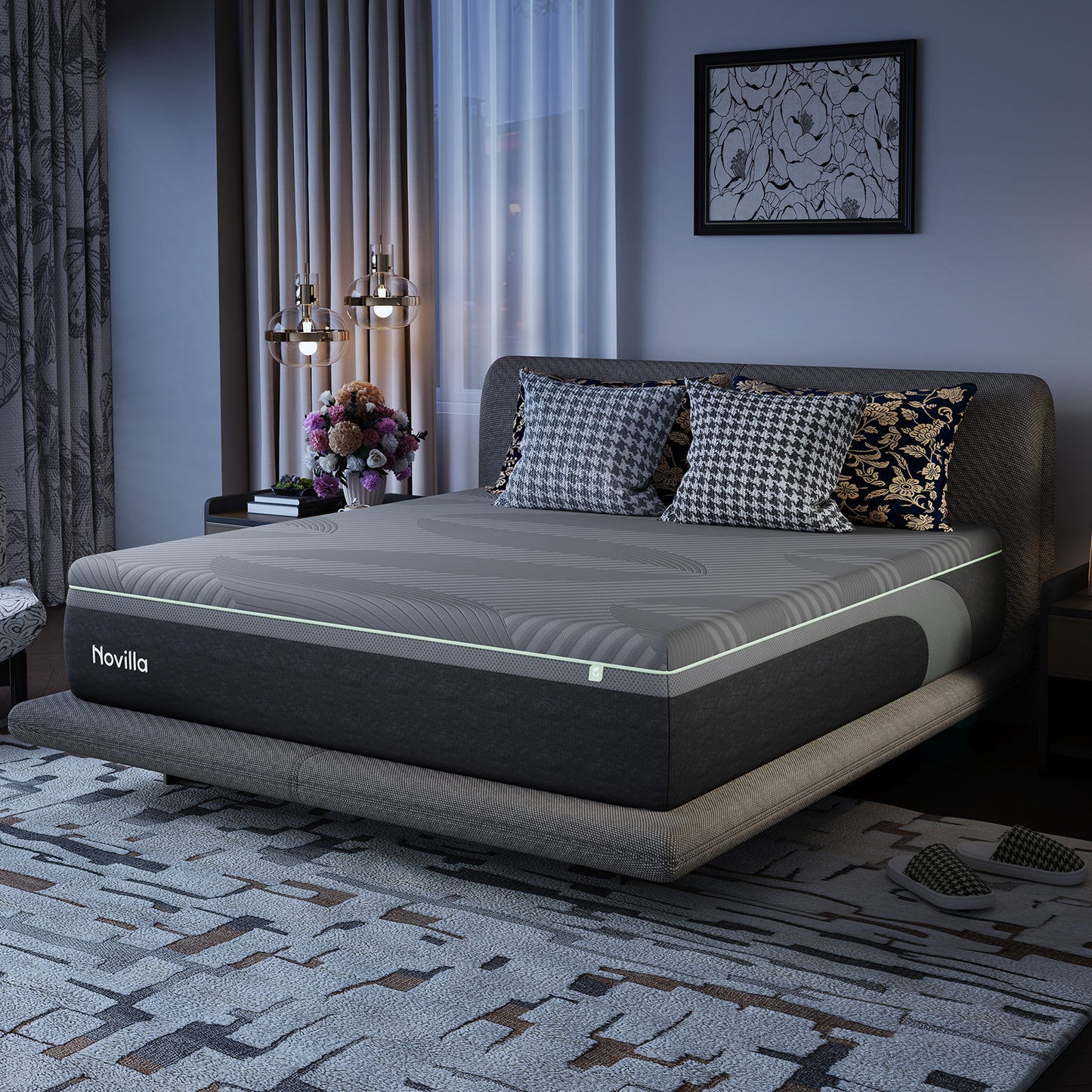 1053 Novilla AiryFlow Gel Memory Foam Mattress