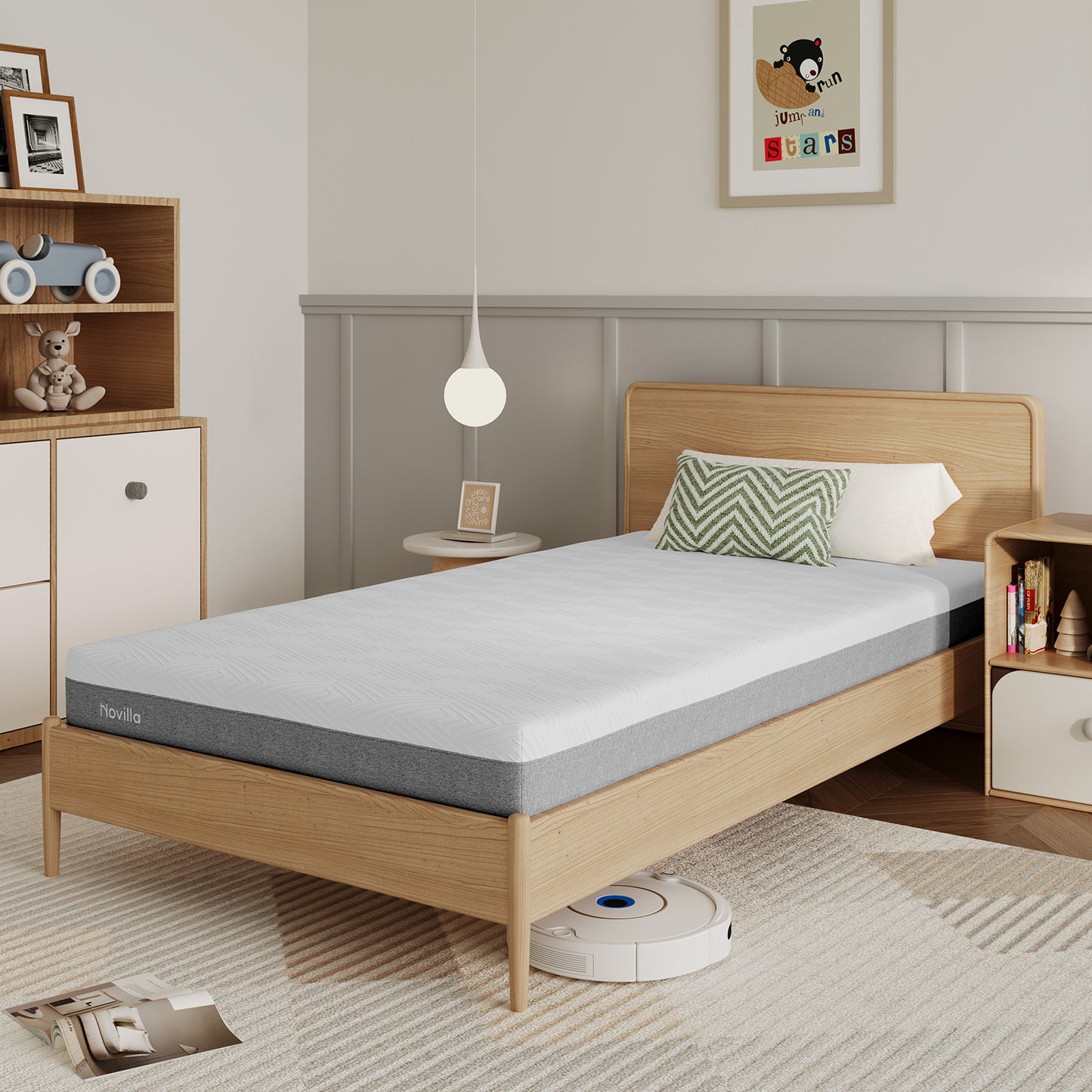 Novilla 6 inch Medium Full Memory foam Mattress in a Box