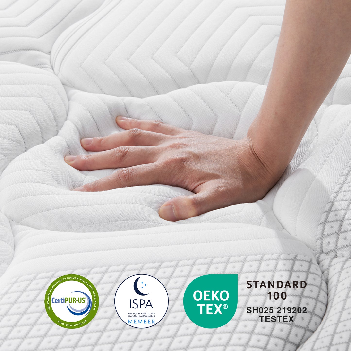 2506 Sweetnight Memory Foam Hybrid Mattresses