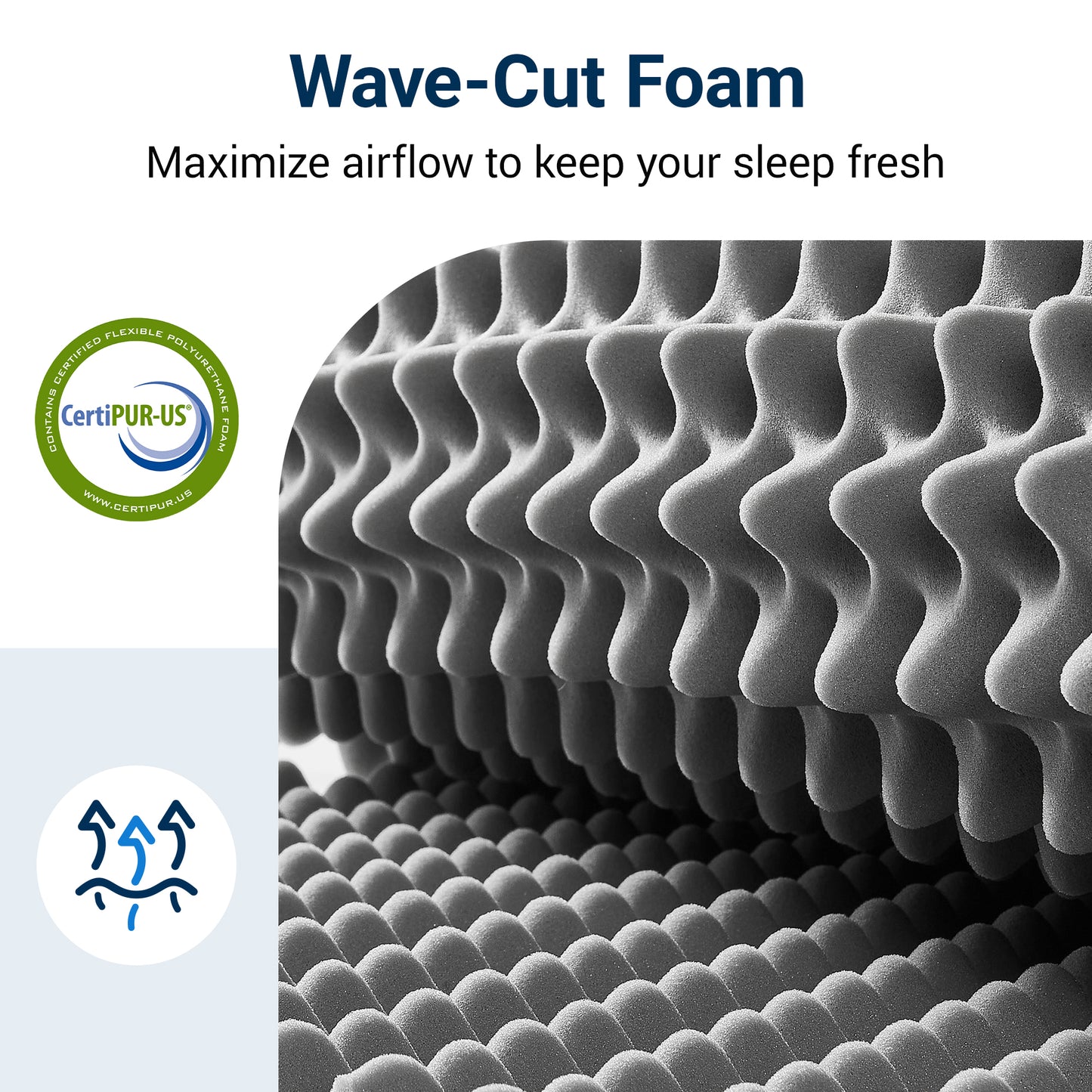 Avenco Snowflake Memory Foam Mattress