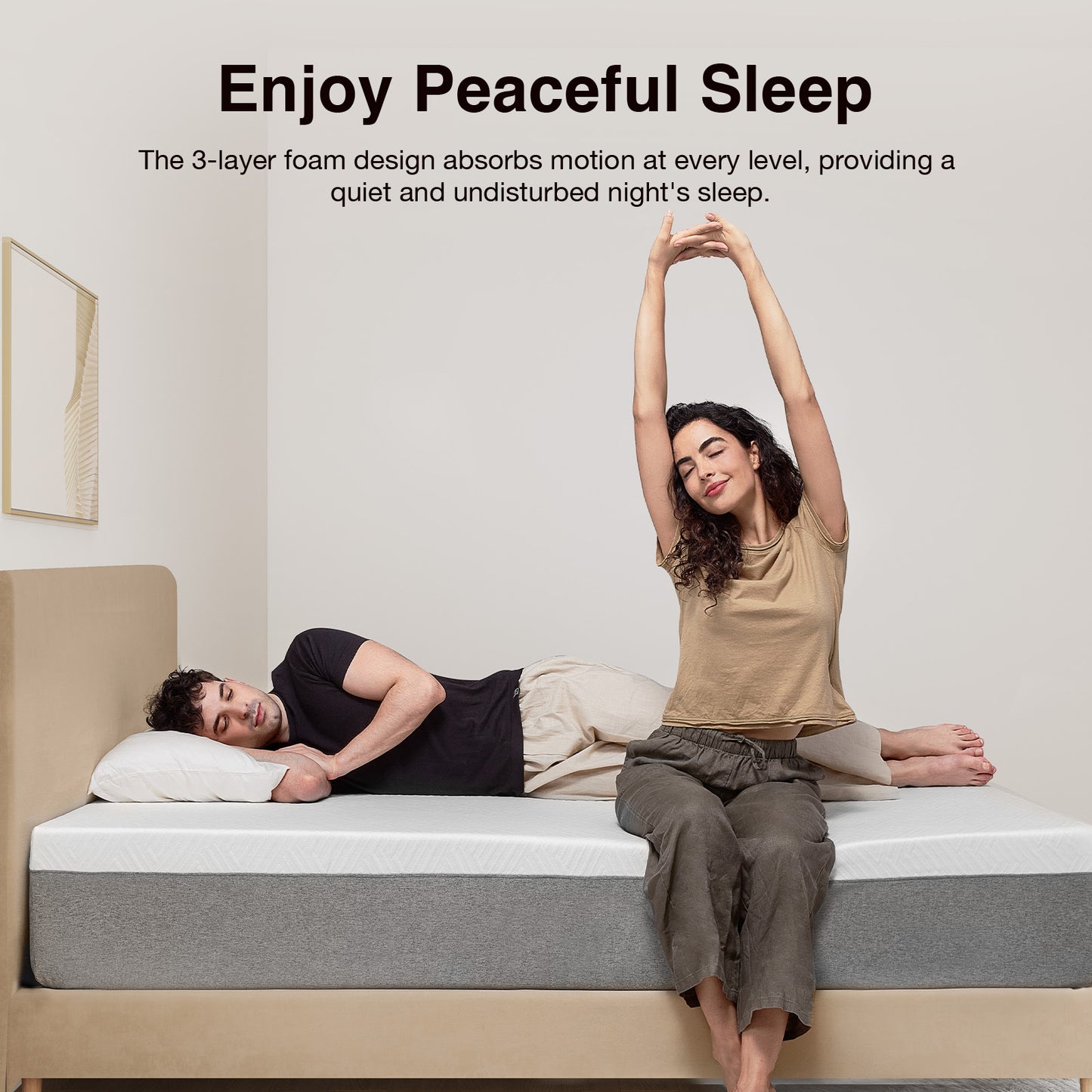 801 Novilla Gel Memory Foam Mattress