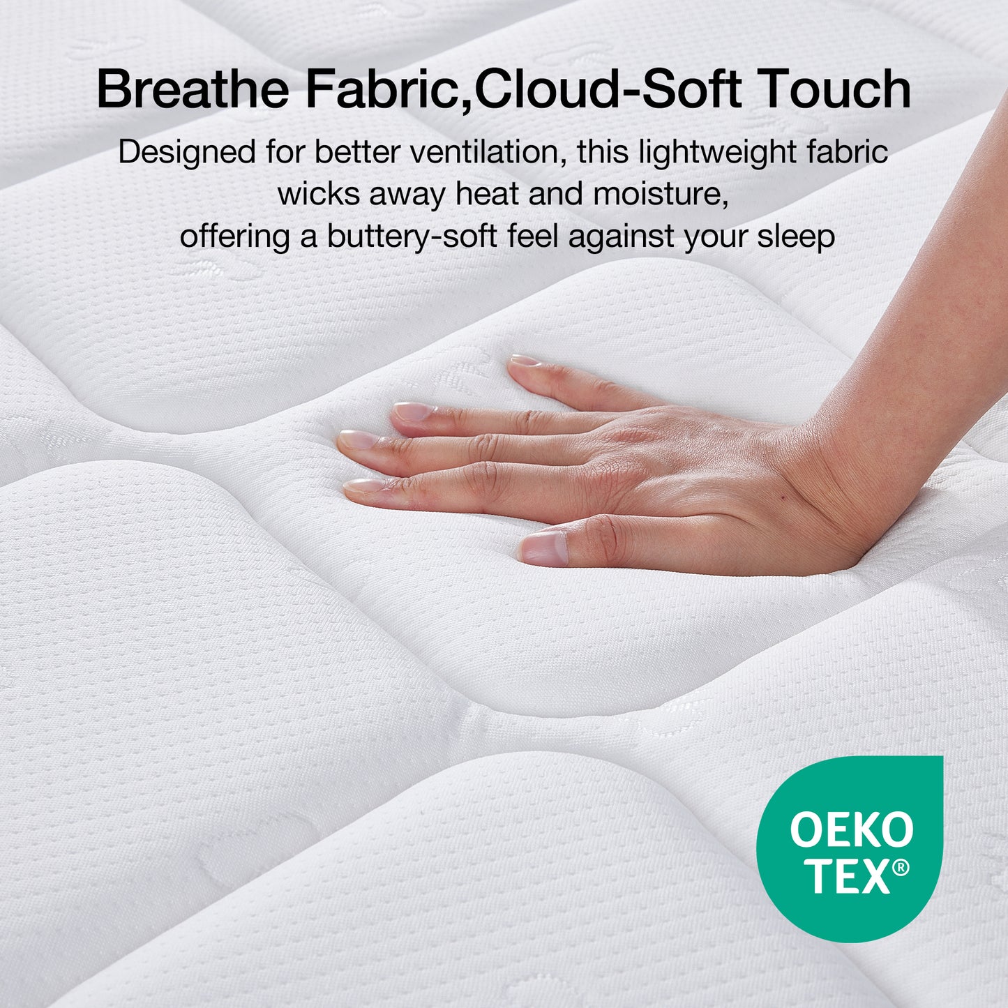 Novilla Easeon 6/8/10/12/14  Pocket Spring Hybrid Mattress