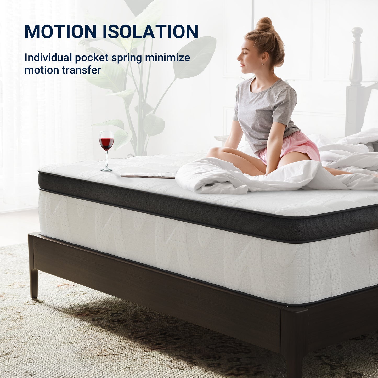 Avenco Whisper 8/10/12/14 Inch Hybrid Mattress