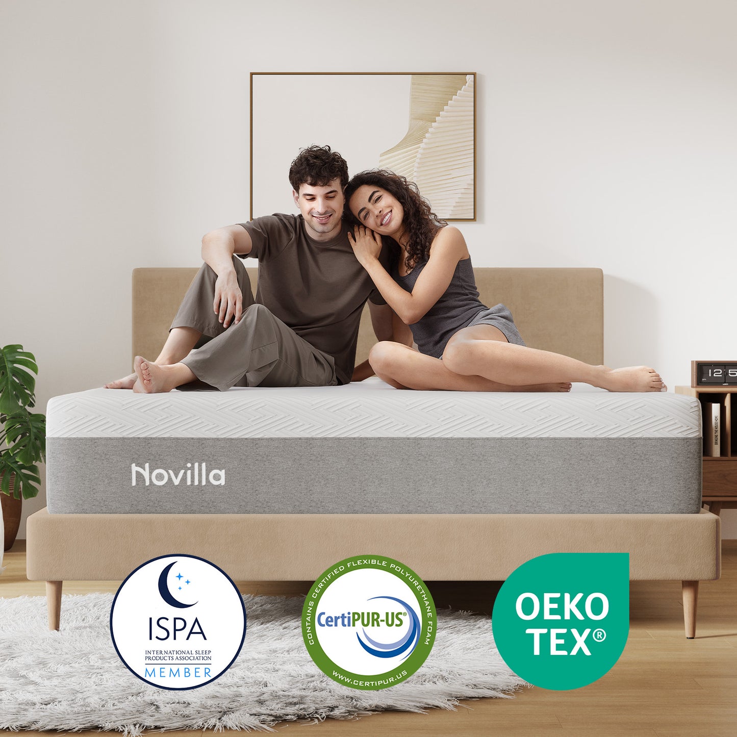 801 Novilla Gel Memory Foam Mattress
