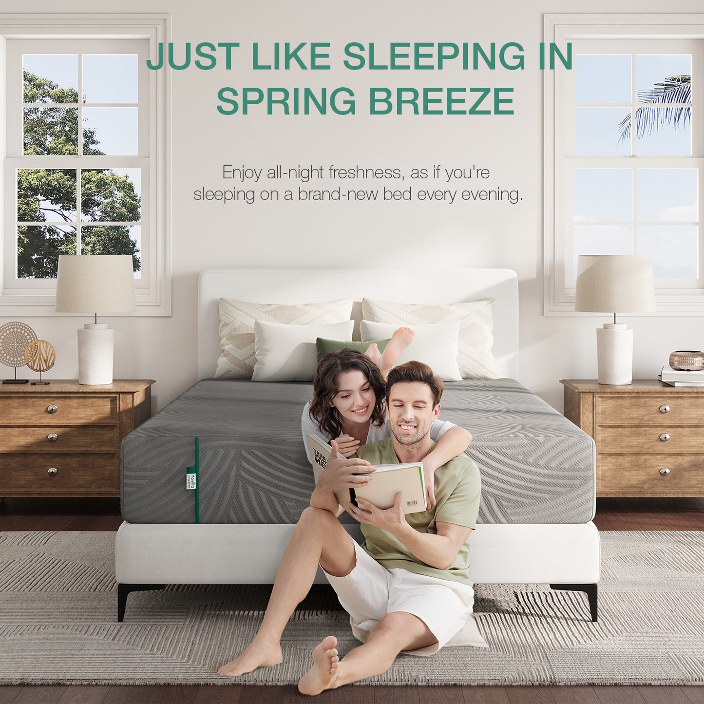 Novilla Atease Medium Gel Memory Foam Mattress