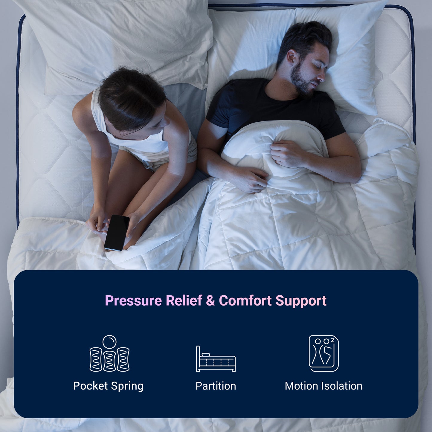 2822 Breezure Hybrid Mattress