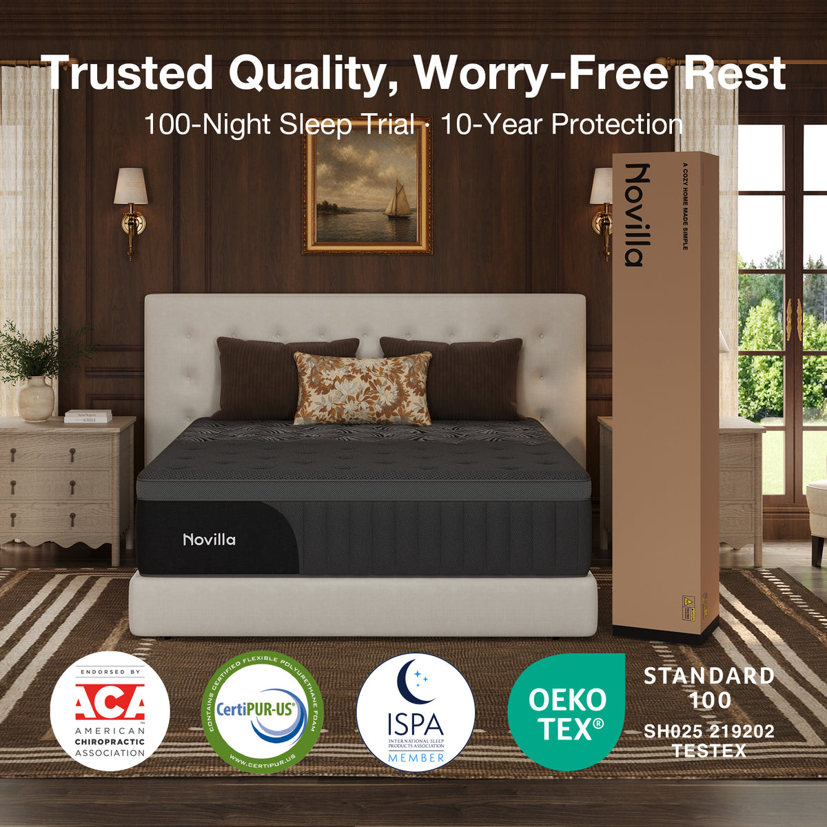 2117 Novilla AiryFlow Graphene Hybrid Mattresses