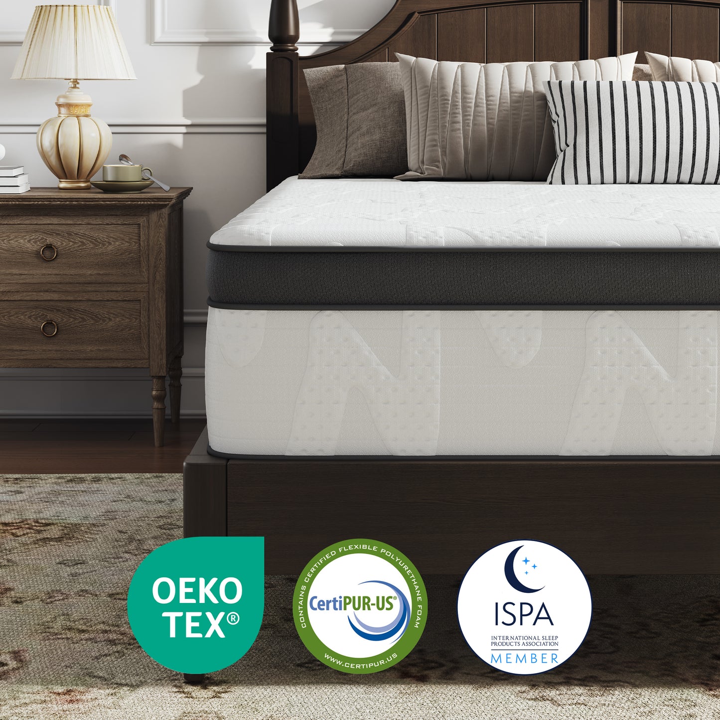 Avenco Whisper 8/10/12/14 Inch Hybrid Mattress